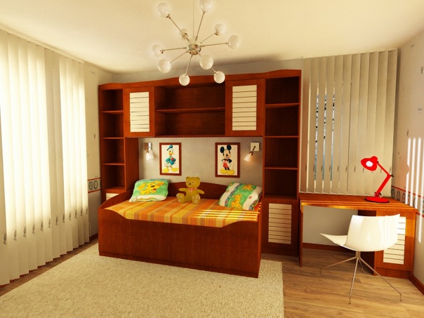интерьер детской комнаты, дизайн интерьера, мебель для детской комнаты